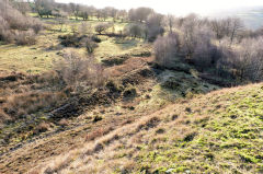 
Swffryd Colliery tramway, January 2011